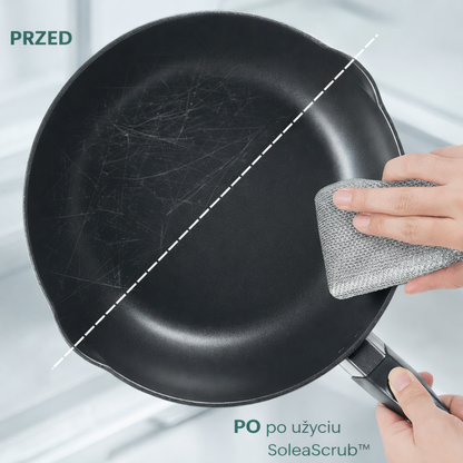 SoleaScrub™ – druciane ściereczki do skutecznego usuwania zabrudzeń (10 szt.)